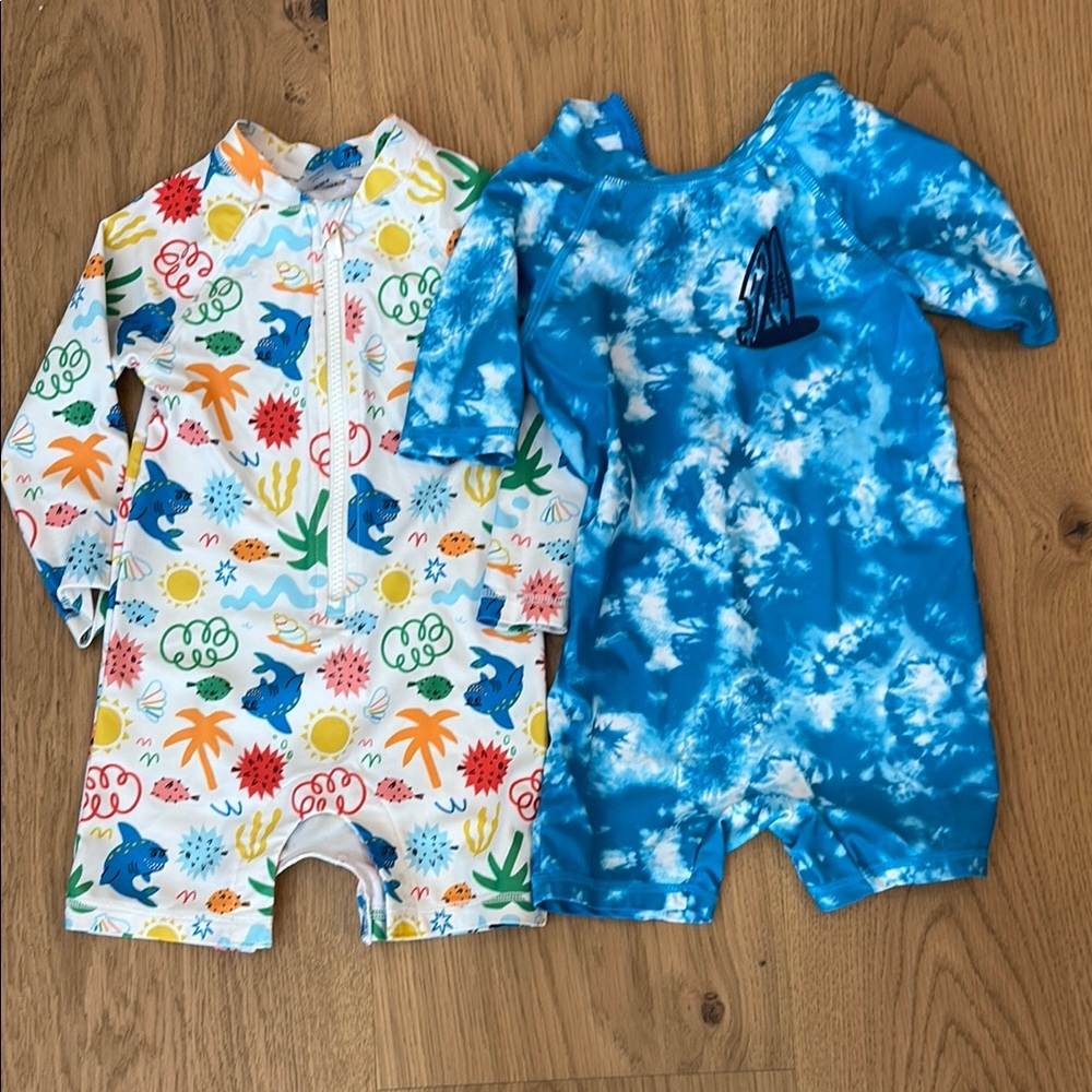 Colorful Kids' Swimsuit Set